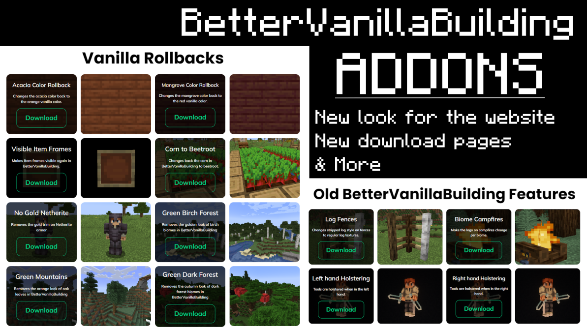 BetterVanillaBuilding V2.95