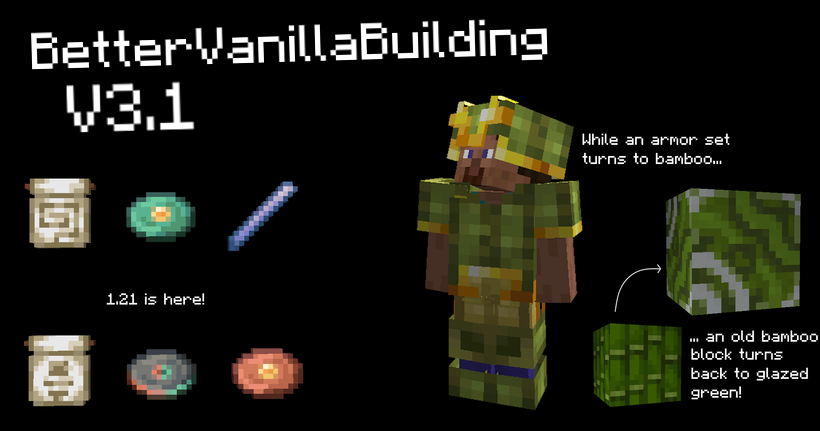 BetterVanillaBuilding V3.1